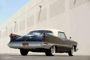 Chrysler Imperial Convertible 1959 Prints: Chrysler Imperial convertible 1959. Artist: Simon Clay
