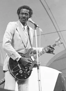 Chuck Berry, Capital Jazz, Alexandra Palace, London, 1979. Artist: Brian O Connor