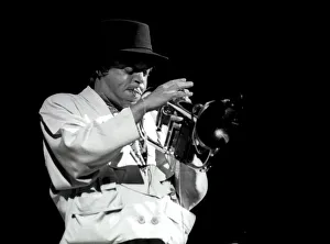 Flugelhorn Prints: Chuck Mangione, Royal Festival Hall, London, 1988. Artist: Brian O Connor