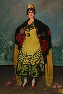 Zuloaga Y Zabaleto Prints: Chulilla, 1918. Creator: Zuloaga y Zabaleto, Ignacio (1870-1945)