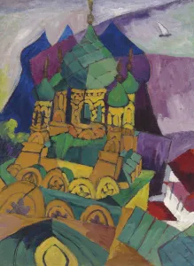 Aristarkh Vasilyevich 1882 1943 Gallery: Church in Alupka, 1916