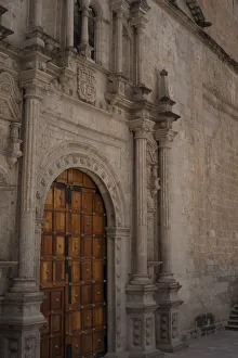 Church in Andahuaylas, Apurimac, Peru, 2015. Creator: Luis Rosendo
