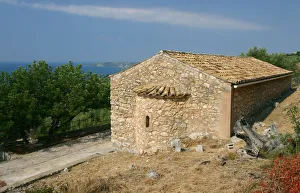 Ionian Islands Prints: Church of Ayia Paraskevi, Lourdas, Kefalonia, Greece