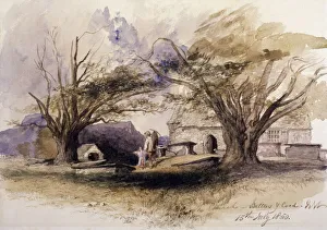 The Church, Bettws-y-Coed, 1850; Bettws-y-Coed, Gywnedd, Wales