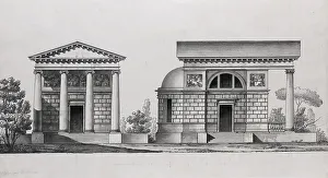 Church Design for the Tutomlin Family. Artist: Quarenghi, Giacomo Antonio Domenico (1744-1817)