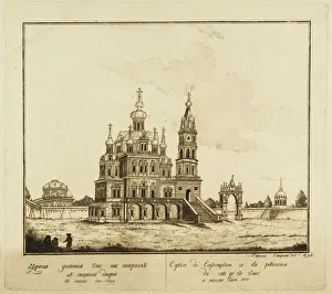 The Church of the Dormition of the Theotokos at the Pokrovka Street in Moscow, 1791 The Church of the Dormition of the Theotokos at the Pokrovka Street in Moscow, 1791