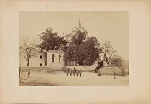 Ukrainian Prints: Church of the Holy Trinity and Tinitarian Monastery - general view