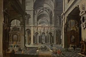 Ceiling Collection: Church Interior; Interior of a Renaissance Church, 1530-1630