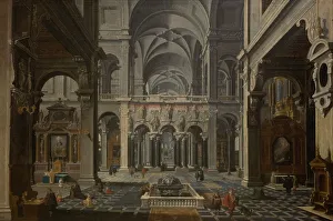 Organ Prints: Church Interior; Interior of a Renaissance Church