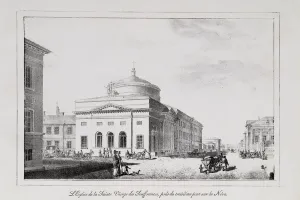 Pluchart Prints: The Church of Joy of all who sorrow (Series Views of Saint Petersburg)