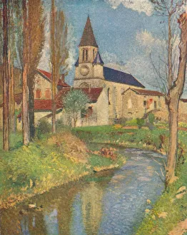 Henri Jean Guillaume Martin Prints: The Church of La Bastide, c1915. Artist: Henri Jean Guillaume Martin