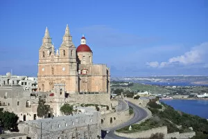 Dome Collection: Church of Our Lady of Mellieha, Malta
