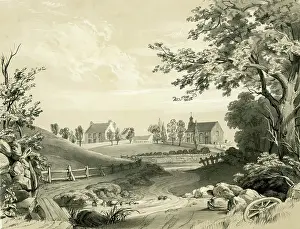 Abandoned Prints: Church and Manse of Cults, c1843-1889. Creator: James Gordon Junior