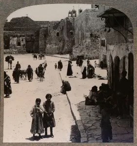 Church of the Nativity, Bethlehem, c1900