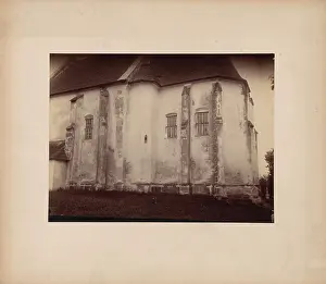 Church of the Nativity of the Blessed Virgin Mary, general view from the south, Lapczyca, 1895-1900 Creator: Stanislaw Tomkowicz
