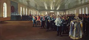 Parade Prints: The Church Parade of the Finnish Life Guards Regiment