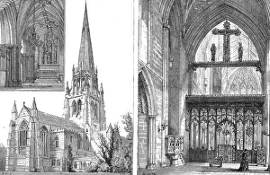 Nottinghamshire Prints: The Church Recently Built by the Duke of Newcastle at Clumber, 1890. Creator: Unknown
