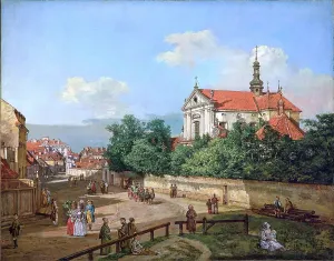 The Church of the Reformed Franciscans, 1779. Creator: Bellotto, Bernardo (1720-1780)