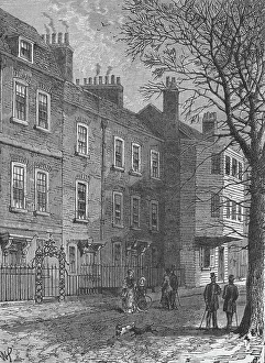 Ward Downey Prints: Church Row, Hampstead, 1890