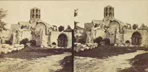Baldus Collection: [Church of Saint-Honorat, Arles], ca. 1864. Creator: Edouard Baldus