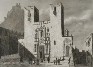 1853 Prints: Church of Saint Mary, Alicante, Spain, 1853. Creator: Antonio Roca Sallent