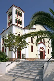 Kefalonia Prints: Church, Sami, Kefalonia, Greece