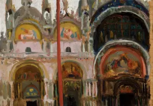 Church of San Marco in Venice, 1904. Creator: Jan Stanislawski