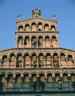 Lucca Prints: Church of San Michele, Lucca, Tuscany