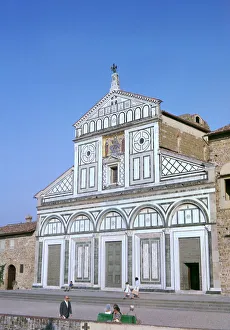The church of San Miniato al Monte, 12th century