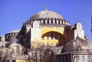 Hagia Sophia Prints: Church of Sancta Sophia built AD 532-537 by Justinian