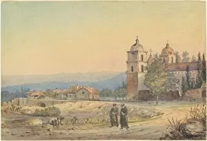 Church of Santa Barbara, late 19th century. Creator: Unknown