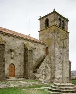 Church of Santa Maria da Atalaia, Ponteceso, Galicia, Spain, late 14th century (2000) Creator: LTL