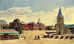 Second Transvaal War Gallery: Church Square, Pretoria, 1902. Creator: Donald McCracken