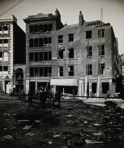 Aftermath Prints: The church of St Bartholomew the Great and the surrounding area