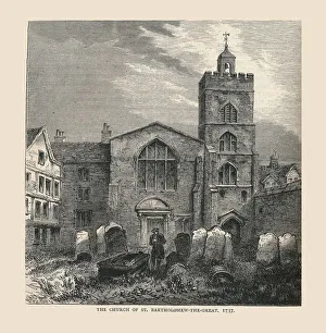 The Church of St, Bartholomew-the-Great, 1737