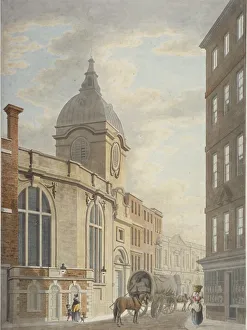 Church of St Benet Fink, Threadneedle Street, City of London, 1797