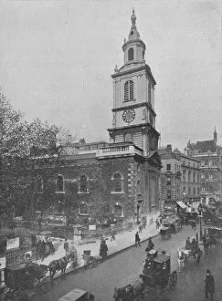 Church of St Botolph-without-Bishopsgate, City of London, c1890 (1911). Artist: Pictorial Agency