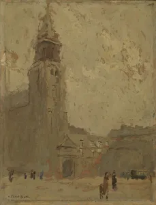 6th Arrondissement Prints: Church of St. Germain des Pres, n. d. Creator: Frank Edwin Scott