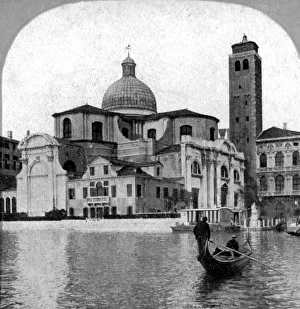 Images Dated 26th January 2008: The Church of St Jeremiah, Venice, Italy, late 19th century
