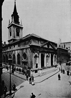 Church of St Lawrence, Jewry, City of London, c1910 (1911)