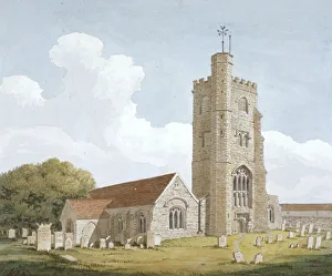 Church of St Margaret, Barking, Essex, c1810