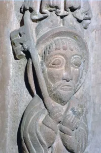 The Church of St Mary and David, 12th century