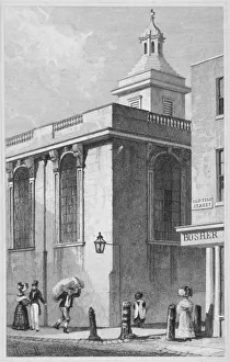 Church of St Mary Magdalen, Old Fish Street, City of London, 1831