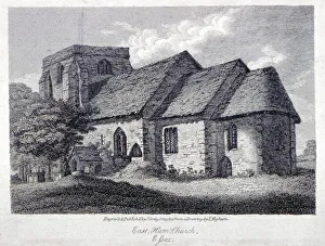 The Church of St Mary Magdalene, East Ham, Newham, London, 1812