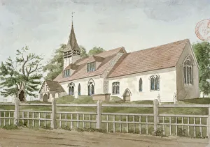 Church of St Mary, Norwood, Middlesex, c1800
