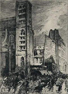 Church of St Nicholas-du-Chardonnet, 1915. Artist: PA Bouroux