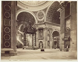 Canopy Gallery: Church of St. Peter s, Rome, (Roma, Chiesa di San Pietro), c. 1870