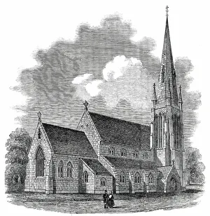 Alter Prints: The Church of St. Stephen, Shepherd's Bush - Consecrated on Thursday