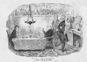 Negotiating Gallery: Church & State, 1829. Artist: George Cruikshank