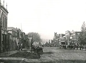 Kwazulu Natal Prints: Church Street, Maritzburg, South Africa, 1895. Creator: Unknown